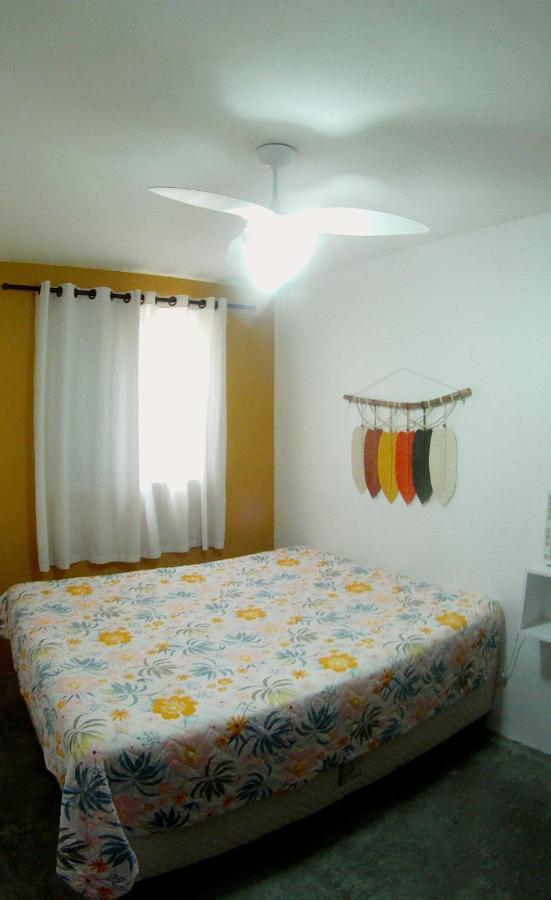 Apartamento Dona Frida Prainha Com Wifi Pe Na Areia Caraguatatuba Bagian luar foto