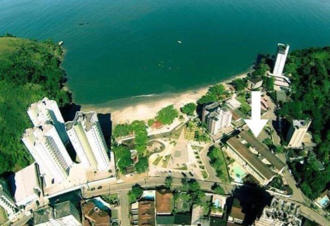Apartamento Dona Frida Prainha Com Wifi Pe Na Areia Caraguatatuba Bagian luar foto